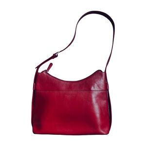 🍓Kenneth Cole Reaction Y2K Leather Shoulder Bag in Strawberry